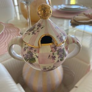 Mackenzie Childs sugar bowl